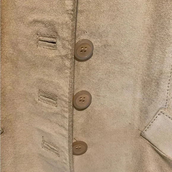 BRAZILIAN LEATHER jacket SPLIT END LTD Size 9 VINTAGE 80s - Picture 2 of 8